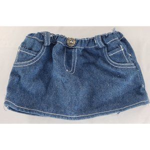 Build a Bear Jean Skirt Outfit Bottoms